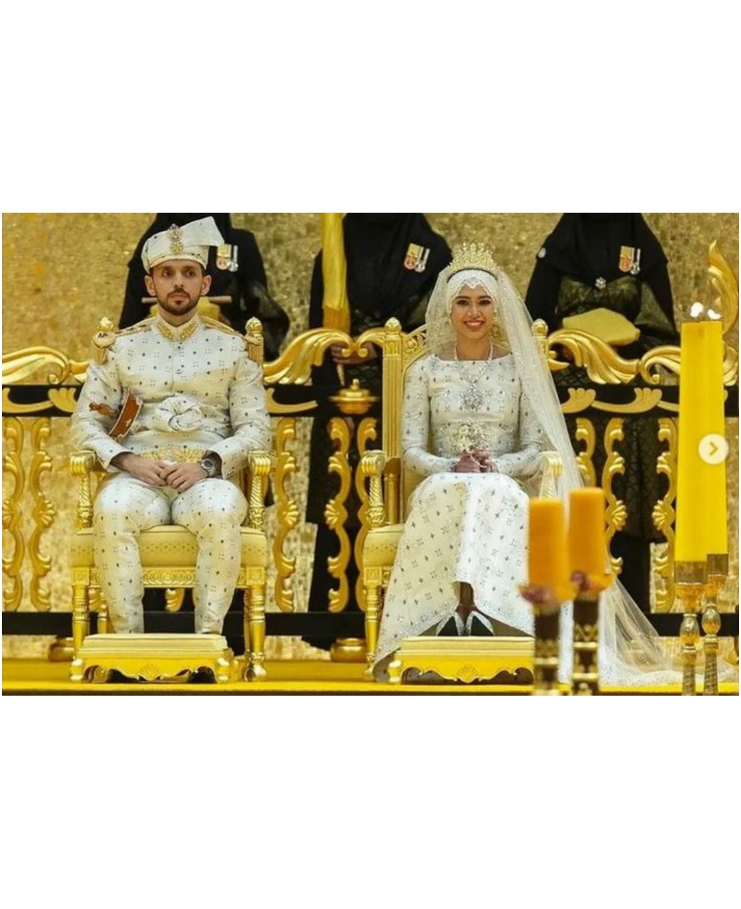 حفل زفاف أسطوري لإبنة سلطان بروناي في القصر السلطاني